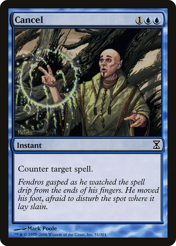 Cancel (TSP-051)  - Time Spiral