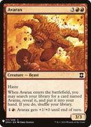 Avarax (LIST-EMA-117)  - The List