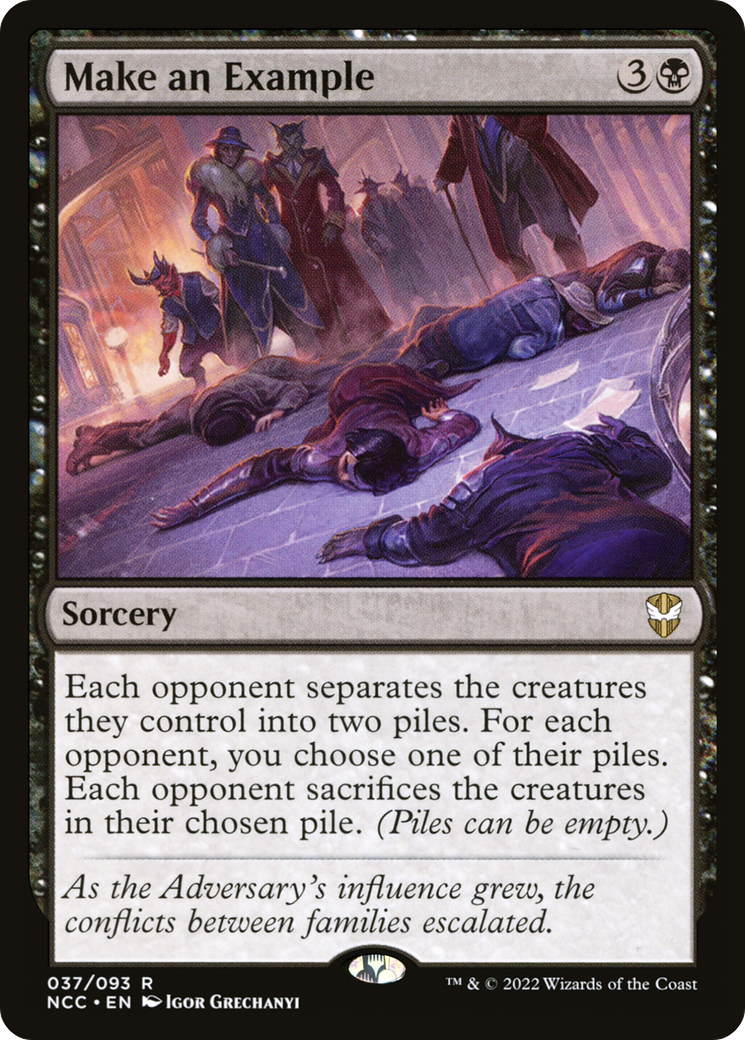 Make an Example (NCC-037)  - New Capenna Commander