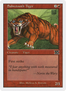 Sabretooth Tiger (6ED-203)  - Classic Sixth Edition