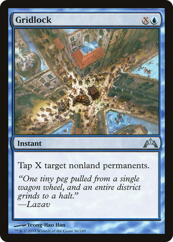 Gridlock (GTC-036)  Foil - Gatecrash