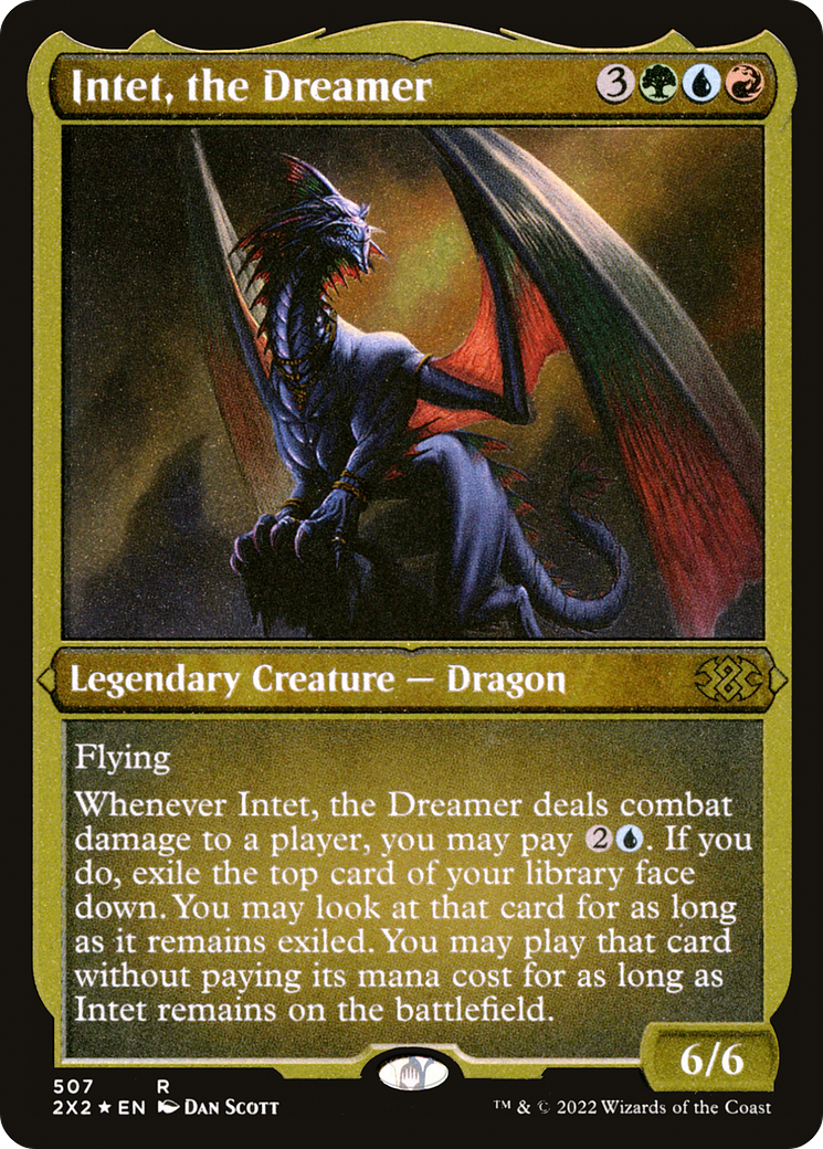 Intet, the Dreamer (Foil Etched) (2X2-507)  Foil - Double Masters 2022