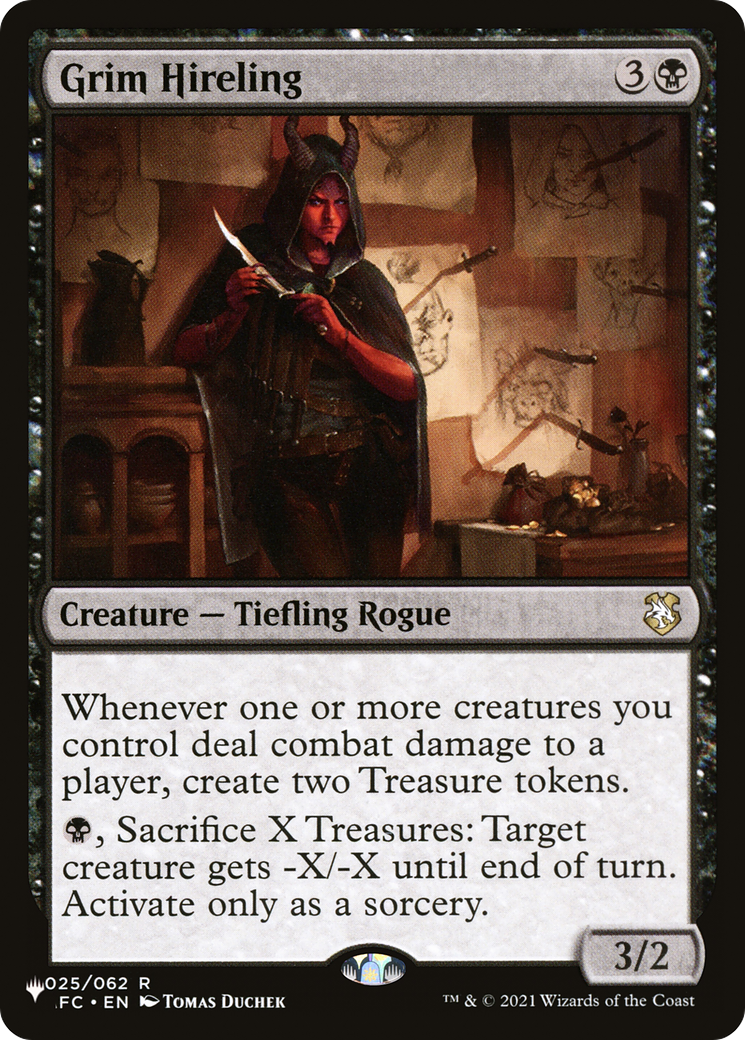 Grim Hireling (LIST-025/062)  - The List