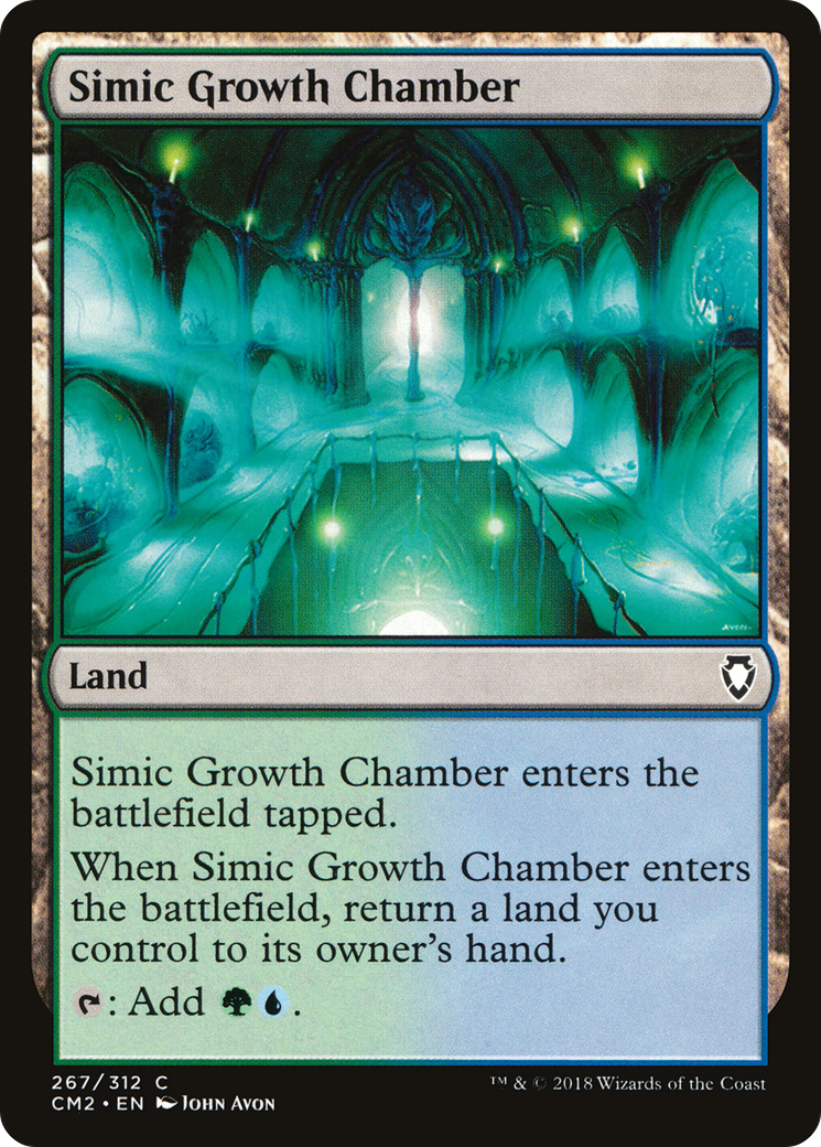 Simic Growth Chamber (CM2-267) - Commander Anthology Volume II