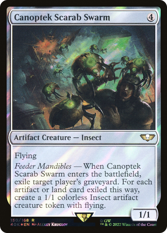 Canoptek Scarab Swarm (Surge Foil) [Universes Beyond: Warhammer 40,000]