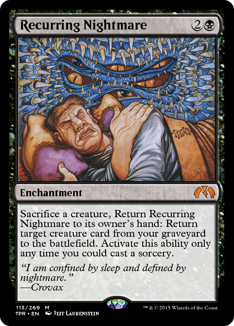 Recurring Nightmare (TPR-113)  Foil - Tempest Remastered