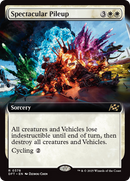 Spectacular Pileup (Extended Art) (DFT-378) - Aetherdrift: (Extended Art) Foil