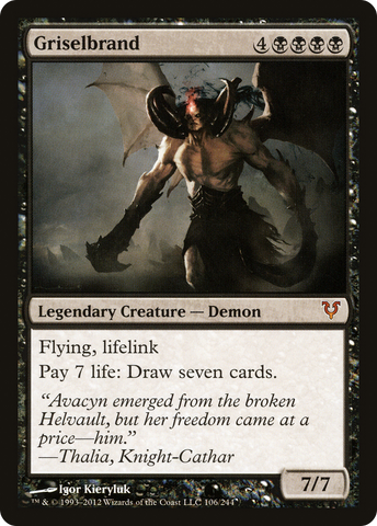 Griselbrand (AVR-106)  Foil - Avacyn Restored