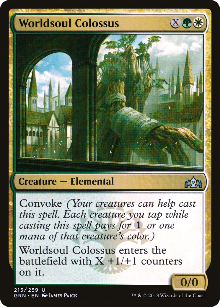 Worldsoul Colossus (GRN-215) - Guilds of Ravnica