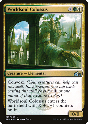 Worldsoul Colossus (GRN-215)  - Guilds of Ravnica