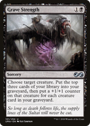 Grave Strength (UMA-101)  Foil - Ultimate Masters