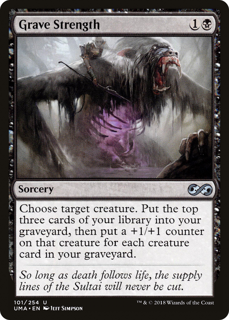 Grave Strength (UMA-101)  - Ultimate Masters