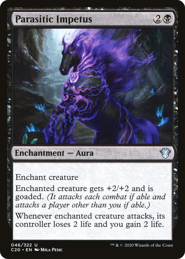 Parasitic Impetus (C20-046)  - Commander 2020