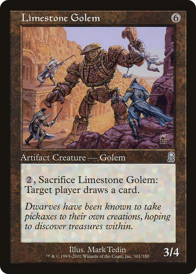 Limestone Golem (ODY-301)  - Odyssey