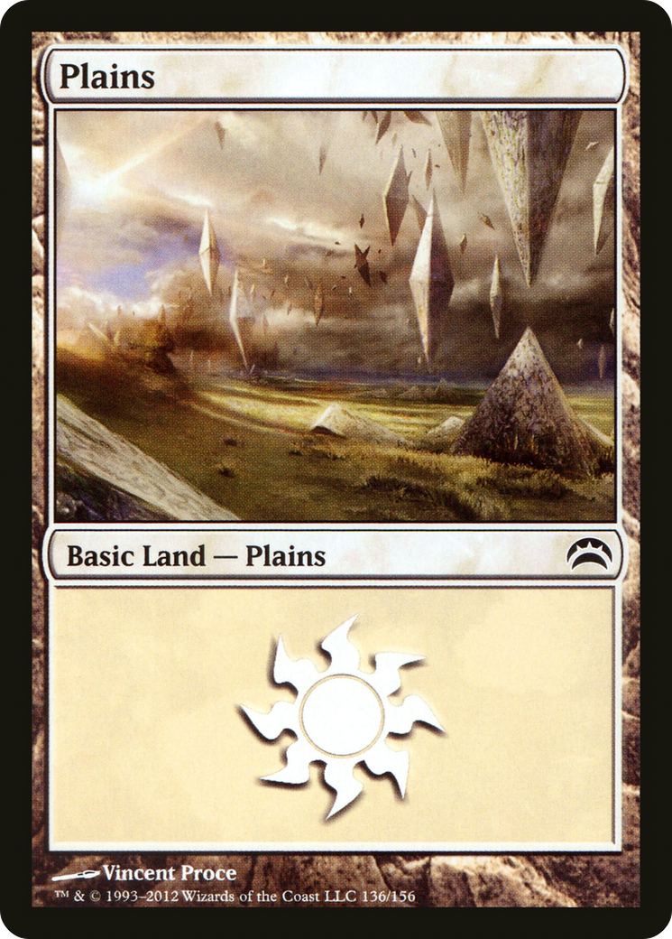 Plains (136) (PC2-136)  Foil - Planechase 2012