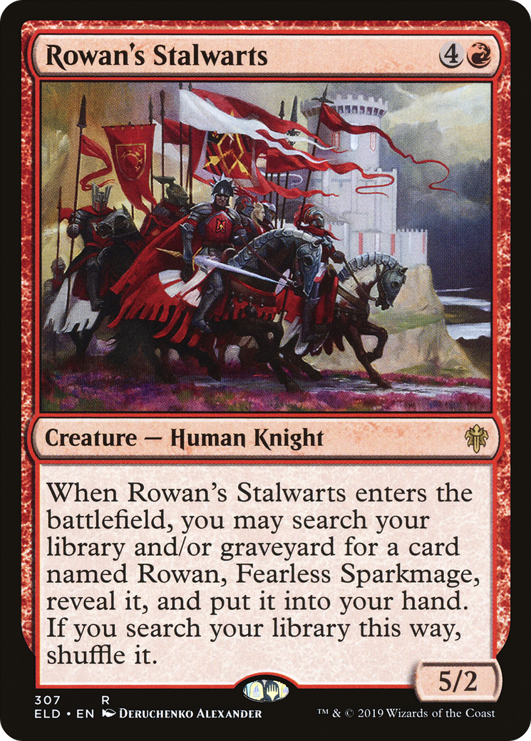 Rowan's Stalwarts (ELD-307)  - Throne of Eldraine