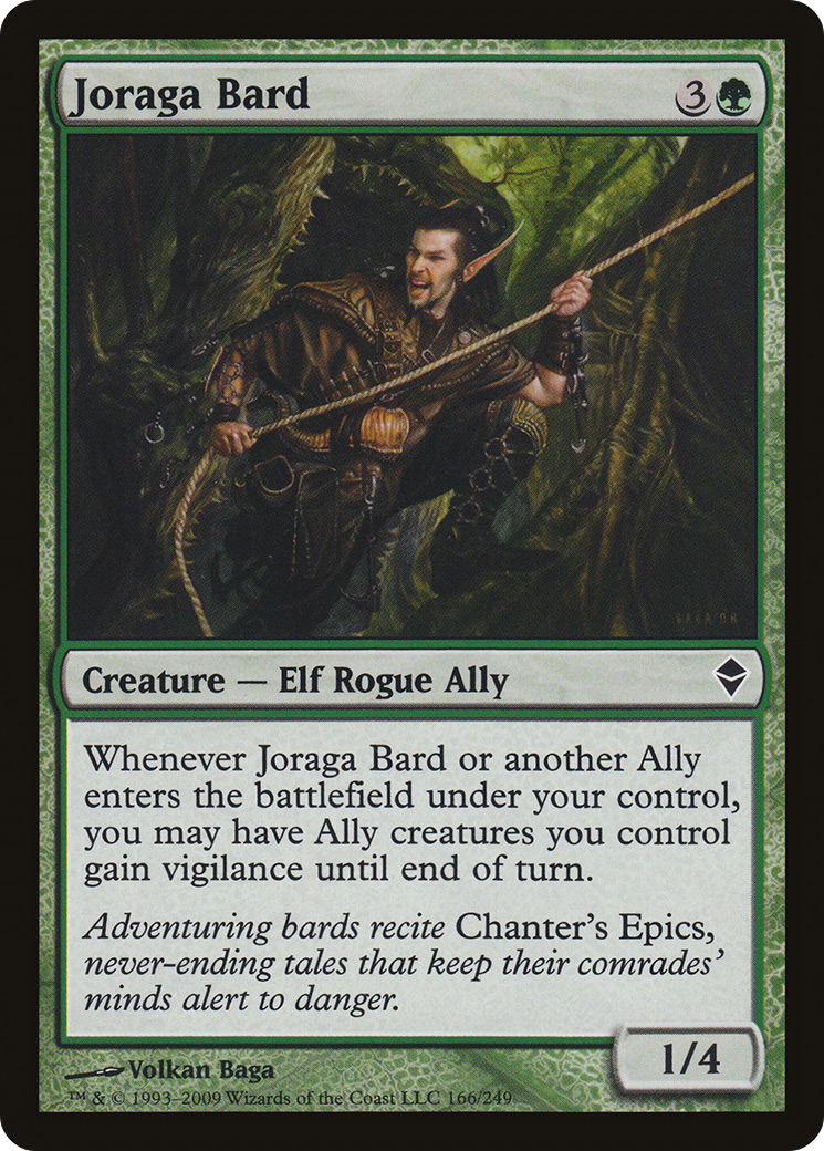 Joraga Bard (ZEN-166)  - Zendikar