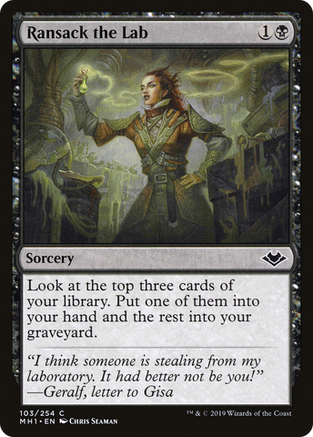 Ransack the Lab (MH1-103)  - Modern Horizons