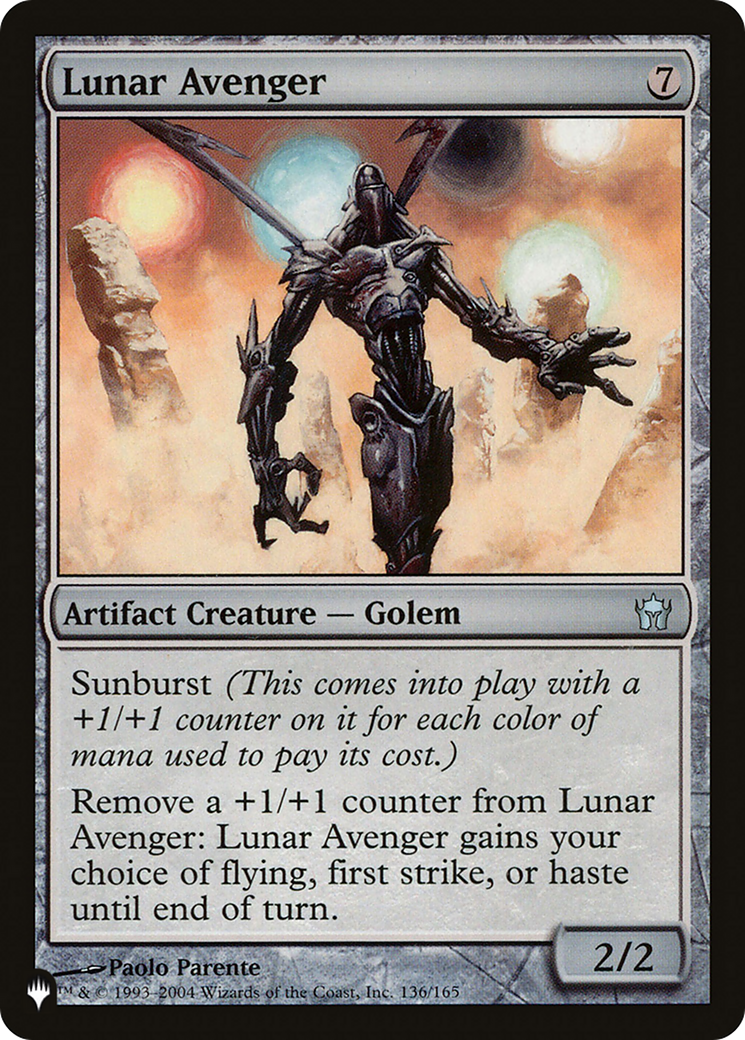 Lunar Avenger (LIST-5DN-136)  - The List
