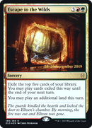 Escape to the Wilds (PRE-189)  Foil - Throne of Eldraine Promos