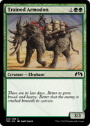 Trained Armodon (TPR-200)  Foil - Tempest Remastered