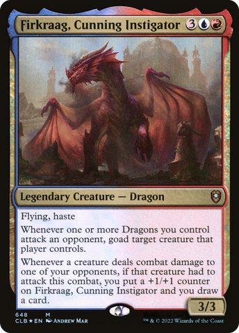 Firkraag, Cunning Instigator (CLB-648)  Foil - Commander Legends: Battle for Baldur's Gate