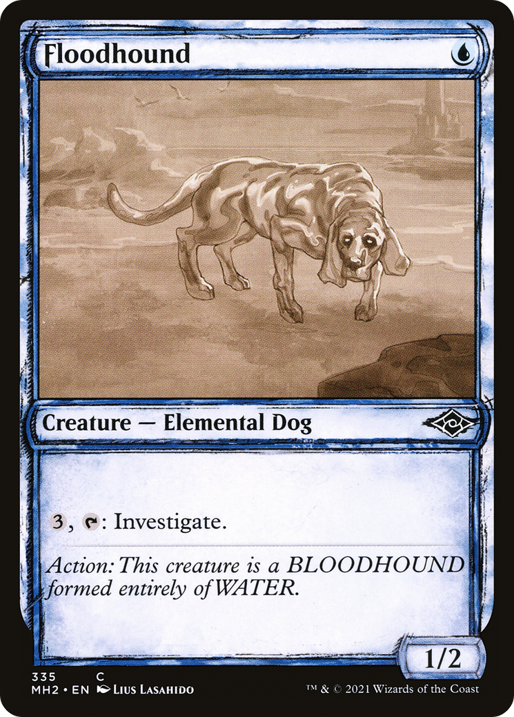 Floodhound (Showcase) (MH2-335) - Modern Horizons 2: (Showcase)
