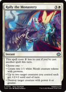 Rally the Monastery (TDM-019) - Tarkir: Dragonstorm Foil