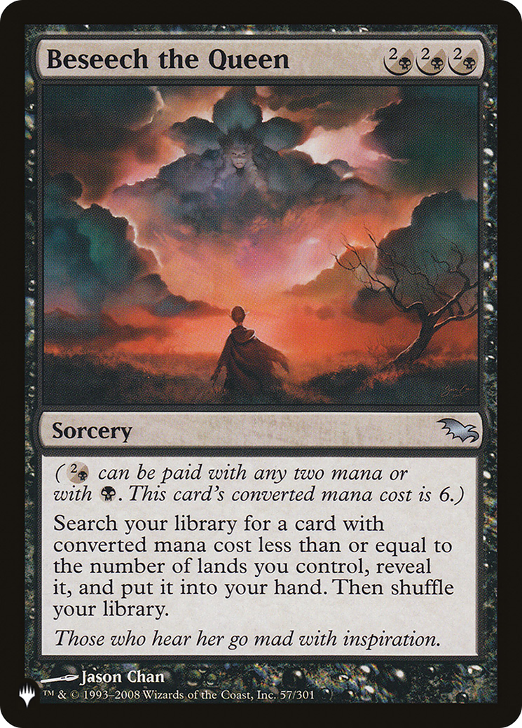 Beseech the Queen (LIST-57/301)  - The List