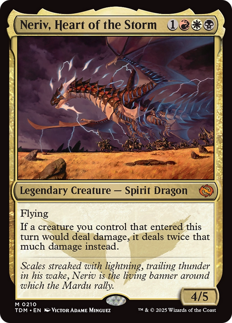 Neriv, Heart of the Storm (TDM-210)  - Tarkir: Dragonstorm