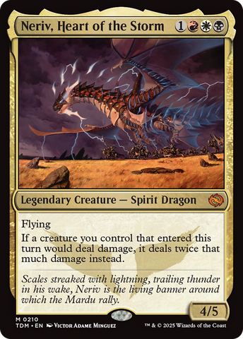 Neriv, Heart of the Storm (TDM-210)  - Tarkir: Dragonstorm