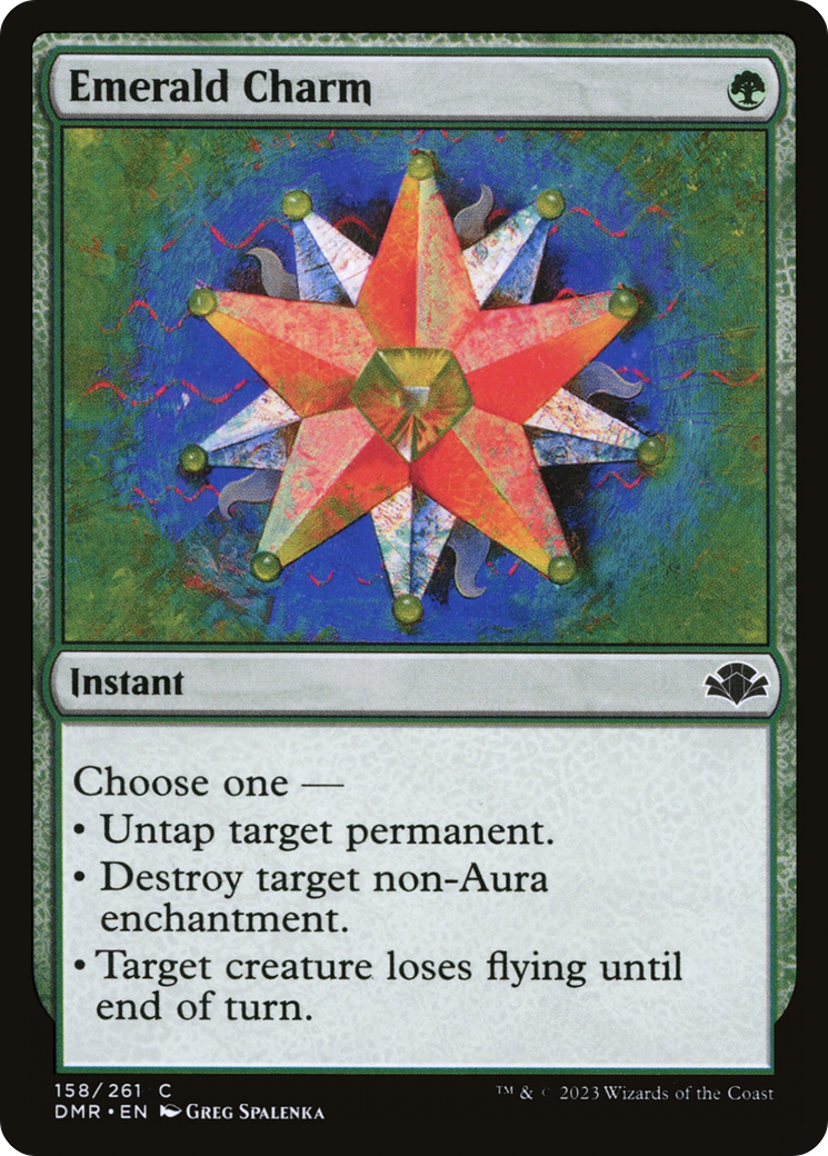 Emerald Charm (DMR-158)  Foil - Dominaria Remastered
