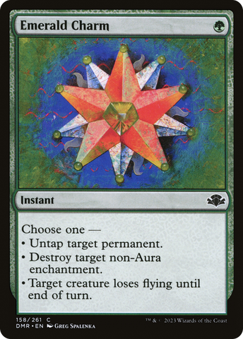 Emerald Charm (DMR-158)  Foil - Dominaria Remastered