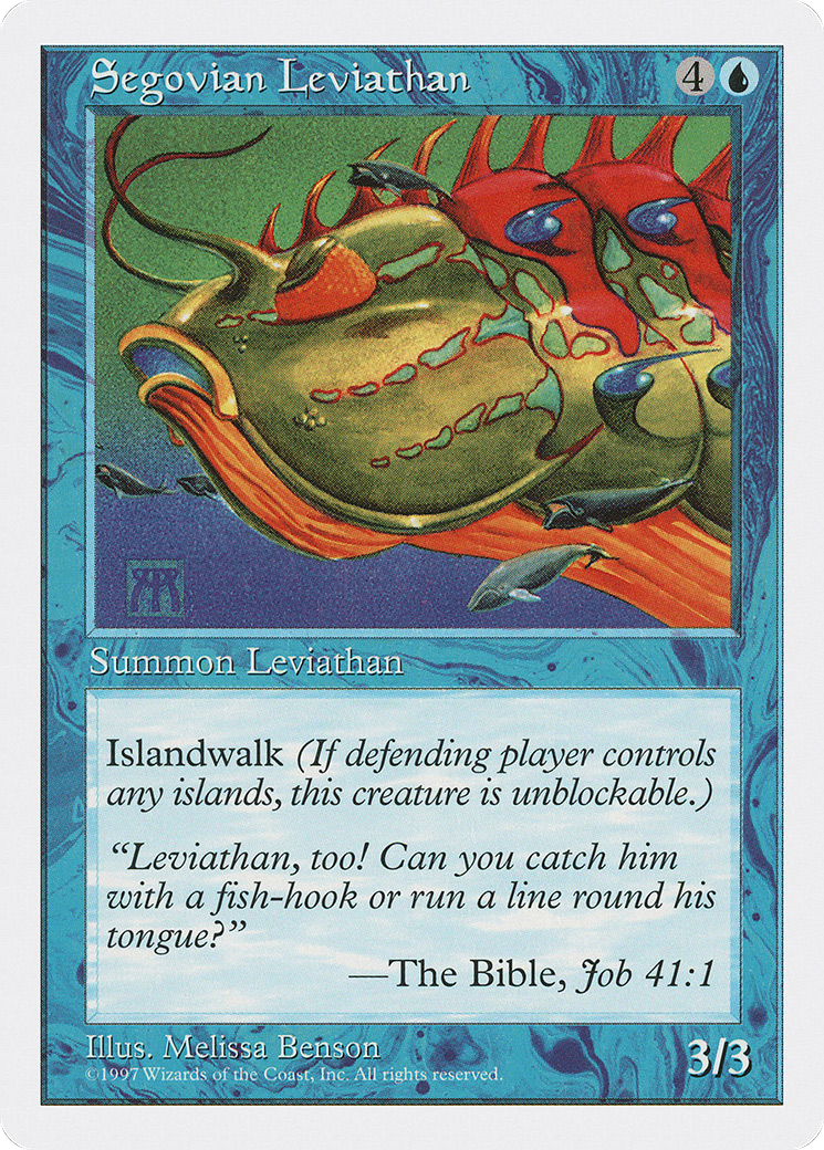 Segovian Leviathan (5ED-)  - Fifth Edition