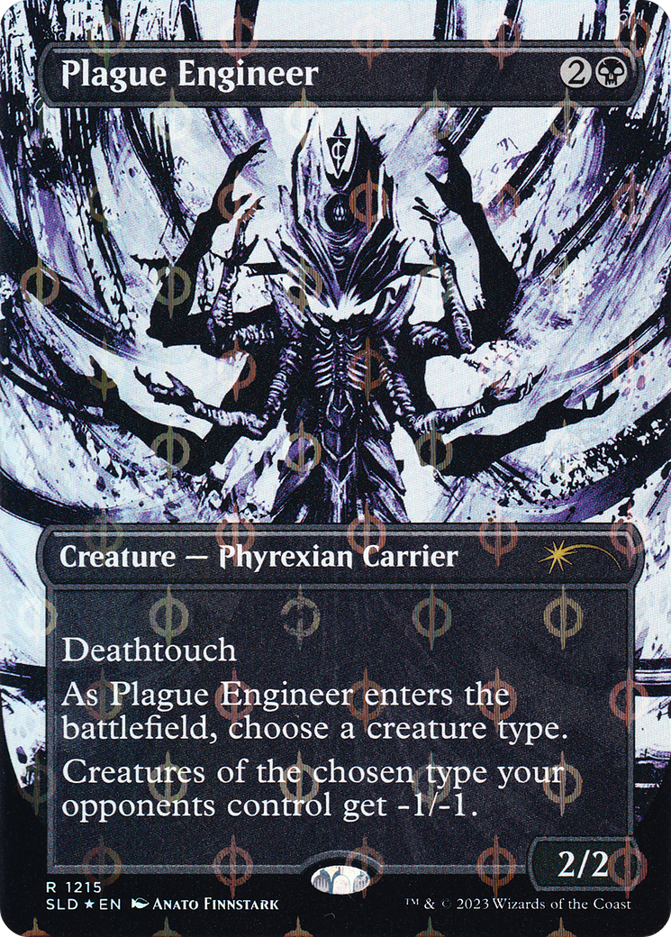 Plague Engineer (Step-and-Compleat Foil) (SLD-1215)  Foil - Secret Lair Drop (Borderless)