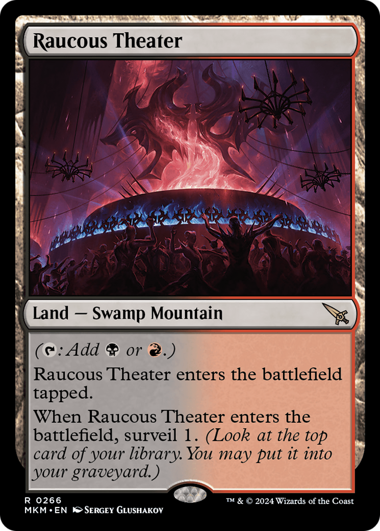 Raucous Theater (MKM-266)  Foil - Murders at Karlov Manor