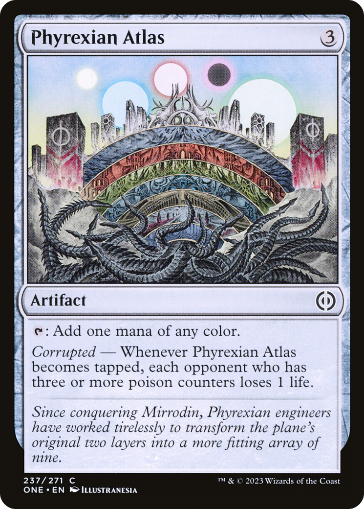 Phyrexian Atlas (ONE-237)  - Phyrexia: All Will Be One
