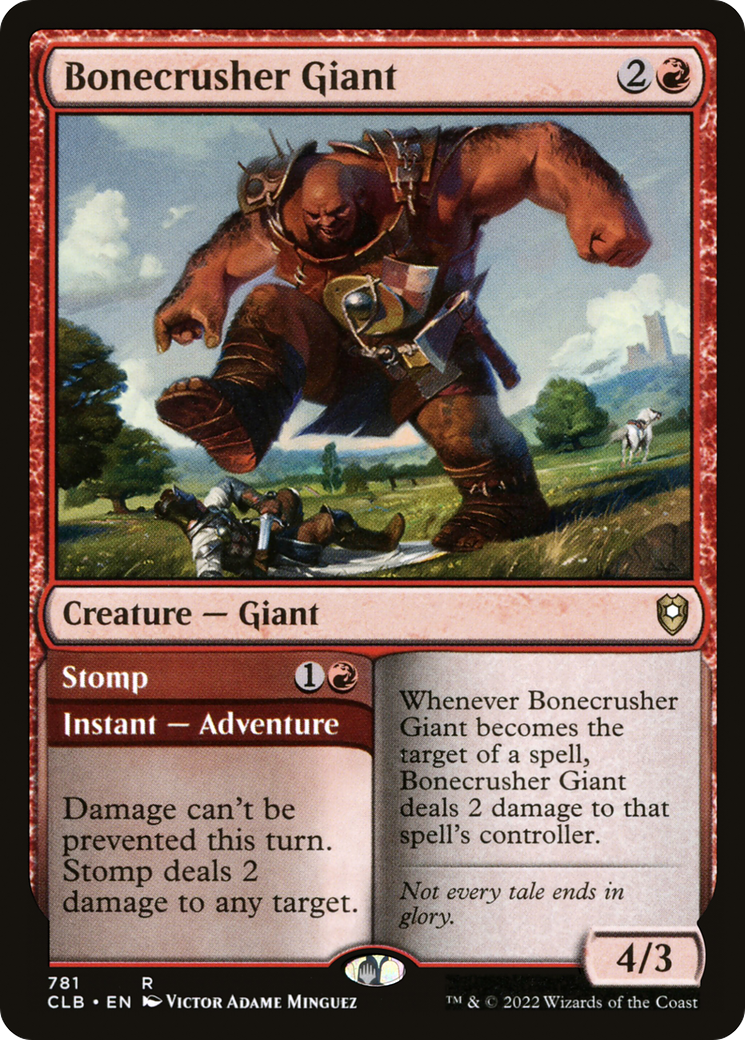 Bonecrusher Giant (CLB-781)  - Commander Legends: Battle for Baldur's Gate