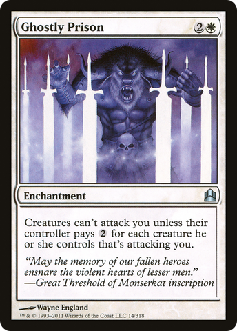 Ghostly Prison (CMD-014)  - Commander 2011