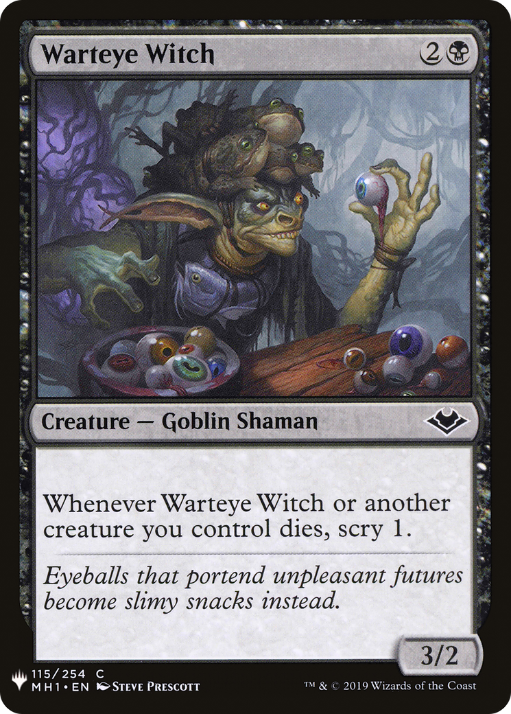 Warteye Witch (LIST-MH1-115)  - The List