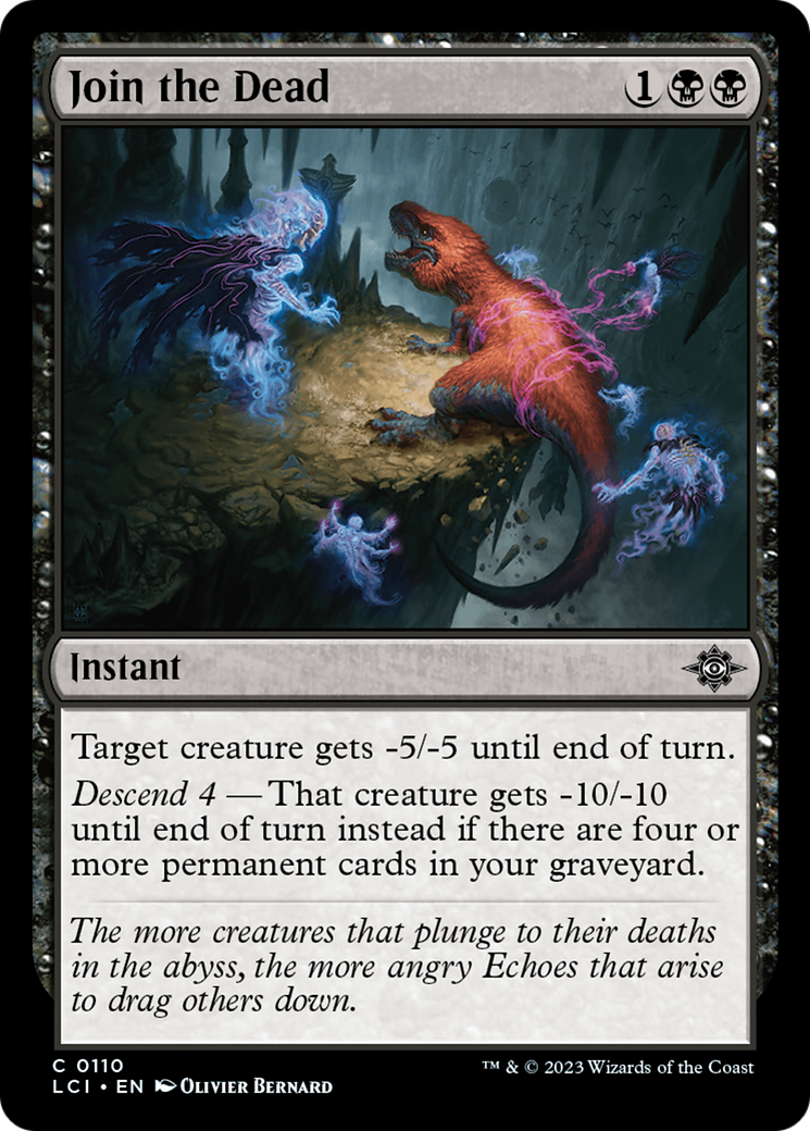 Join the Dead (LCI-110)  Foil - The Lost Caverns of Ixalan