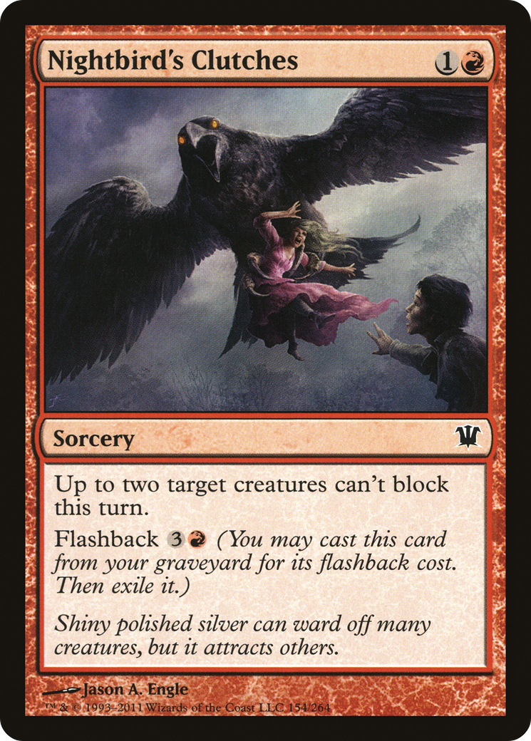 Nightbird's Clutches (ISD-154)  - Innistrad