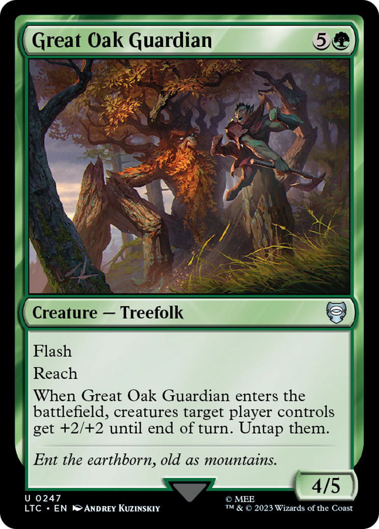 Great Oak Guardian (LTC-247)  - Tales of Middle-earth Commander