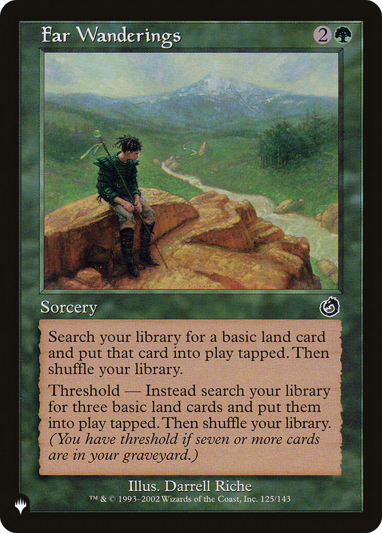 Far Wanderings (LIST-TOR-125)  - The List