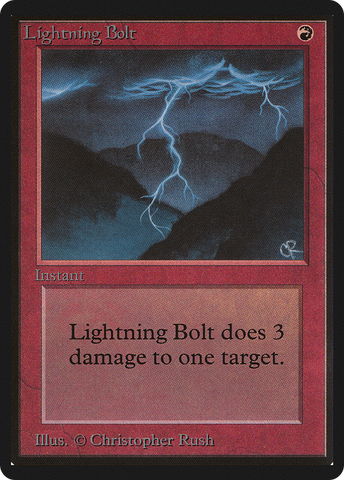 Lightning Bolt (LEB-)  - Limited Edition Beta