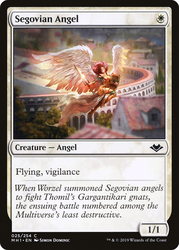 Segovian Angel (MH1-025)  - Modern Horizons