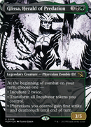 Glissa, Herald of Predation (Showcase) (MOM-308)  Foil - March of the Machine: (Showcase) (Borderless)
