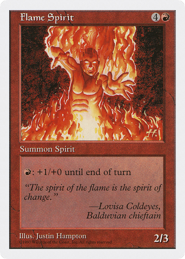 Flame Spirit (5ED-)  - Fifth Edition