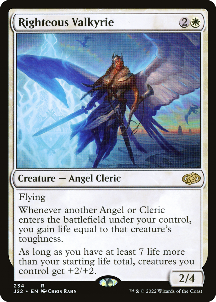 Righteous Valkyrie (J22-234)  - Jumpstart 2022