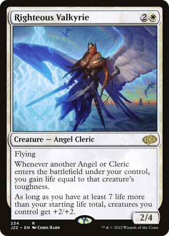 Righteous Valkyrie (J22-234)  - Jumpstart 2022